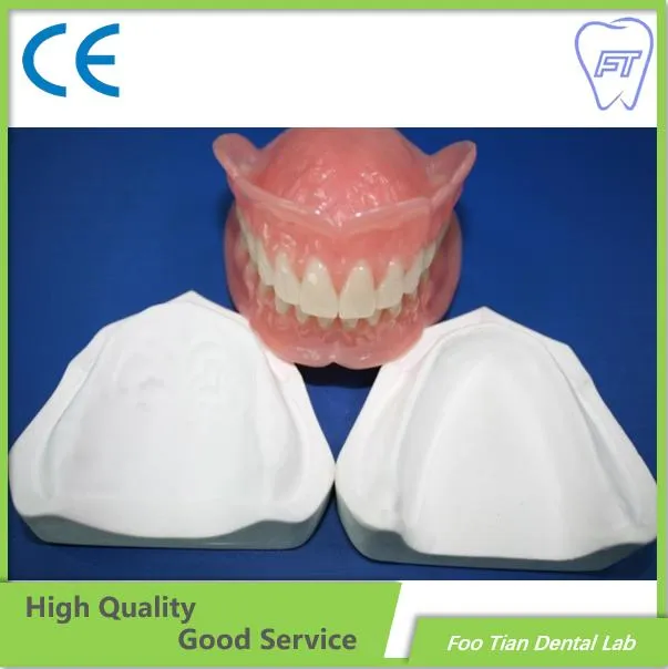 Dental Removable Denture Dental Cobalt Chrome Casting Framework Denture