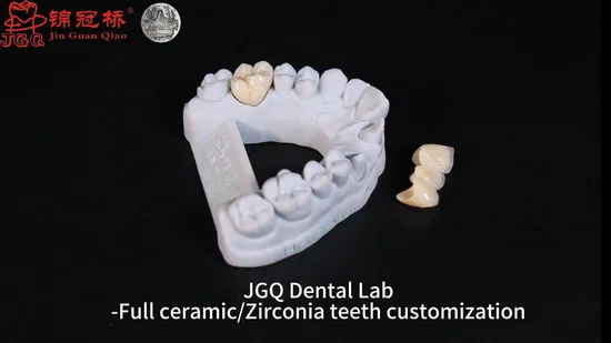 Dental Lab Supplies Zirconia Crowns Custom Made Implant Dentures