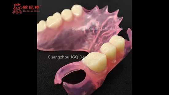 China Dental Lab Valplast Flexible Dentures 