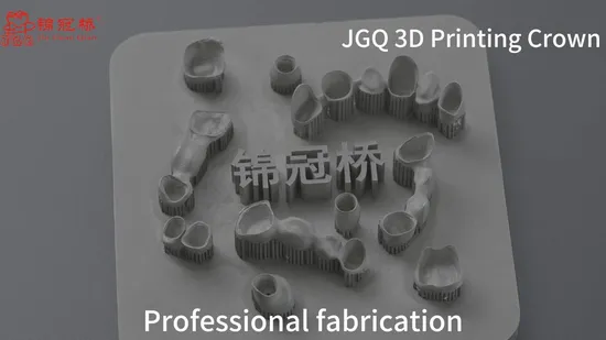 Digital Process 3D Printing Titanium Metal Crowns Pfm Bridges Promotion Sales 