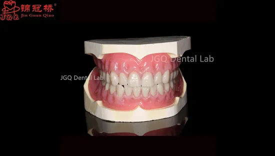 Personalized Customization Full Complete or Partial Adsorptive Dentures Acrylic Natural Looking Suitable for Daily Functions with Affordable 