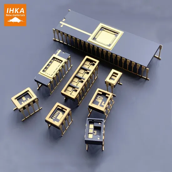 Electronic Chip Protective Casing, Ceramic Tube Housing 